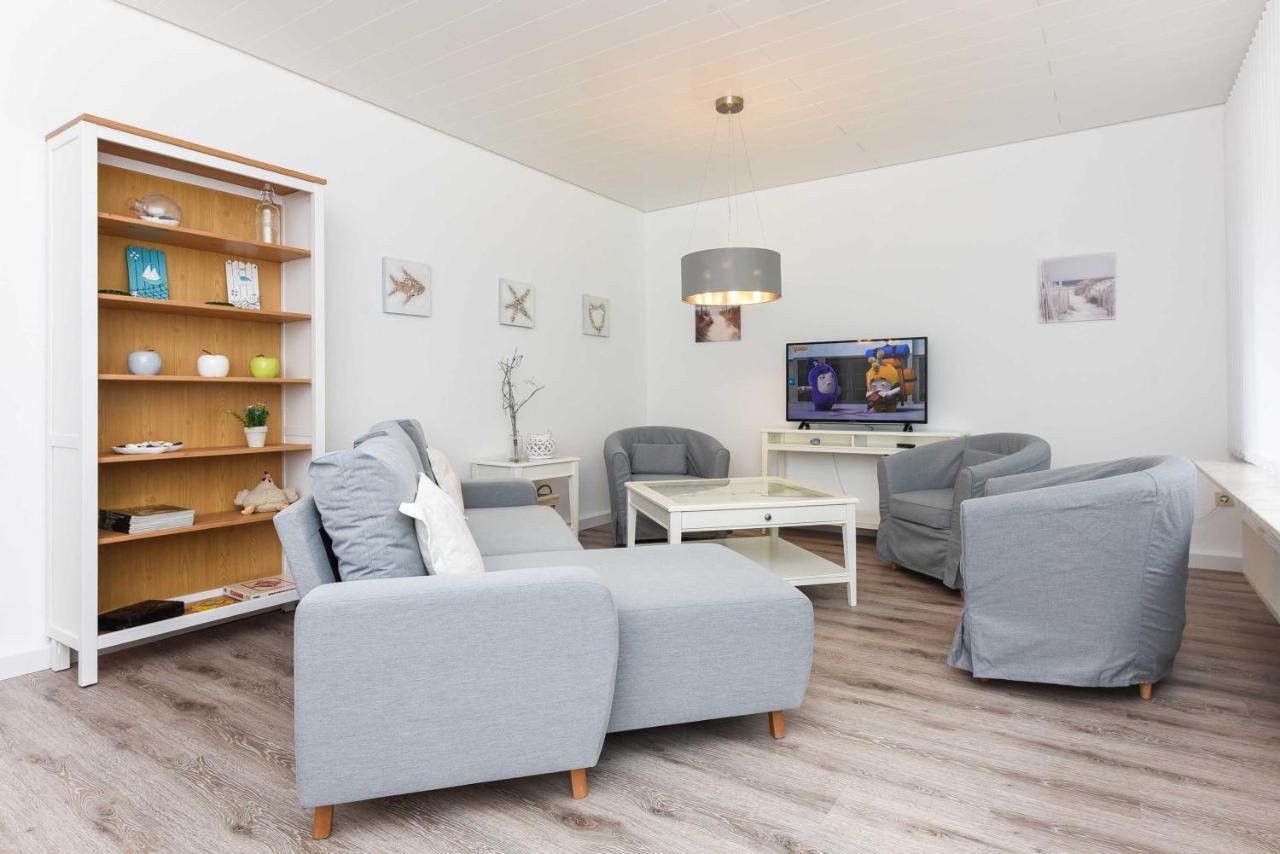 Haus Flinthoern Erdgeschoss Bensersiel Buitenkant foto
