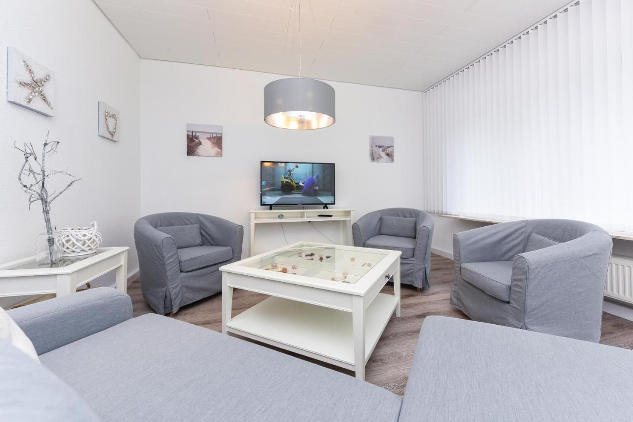Haus Flinthoern Erdgeschoss Bensersiel Buitenkant foto